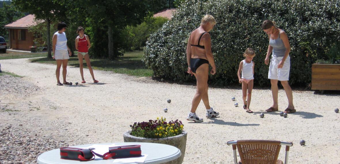 Terrain de petanque